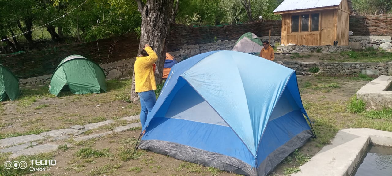 Wilderness Tent Camping